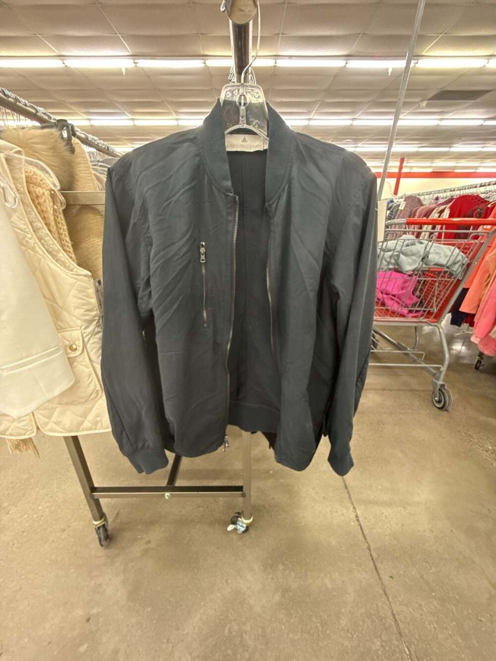 Adidas by Stella McCartney Bomber Jacket Black